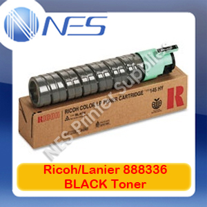 Lanier/Ricoh Genuine 888336 BLACK Toner Cartridge for LP126CN/LP125CX/SPC410DN/SPC411DN/SPC420DN (15K)